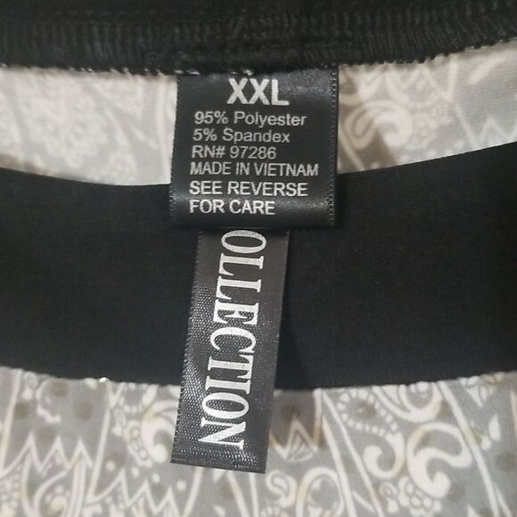 Womens Gray and Black with Sequins Dress  c1 - Picture 3 of 4